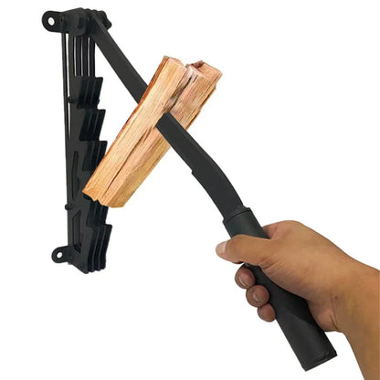 Wall Mounted Firewood Kindling Splitter